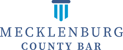 Mecklenburg county bar logo